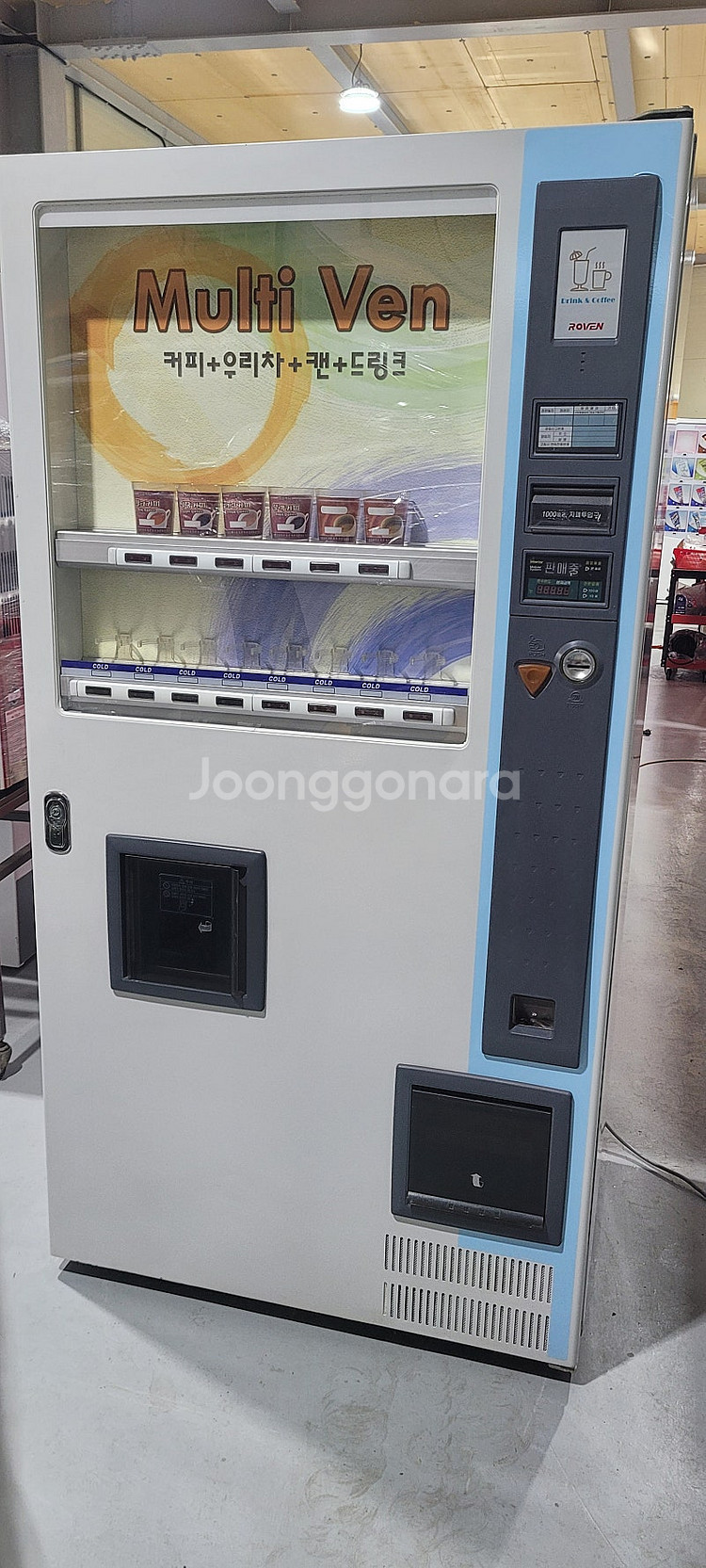 중고 멀티자판기 음료수 캔펫 생수 캔페트 캔 자판기 최대전시장운영 전국직접설치--4